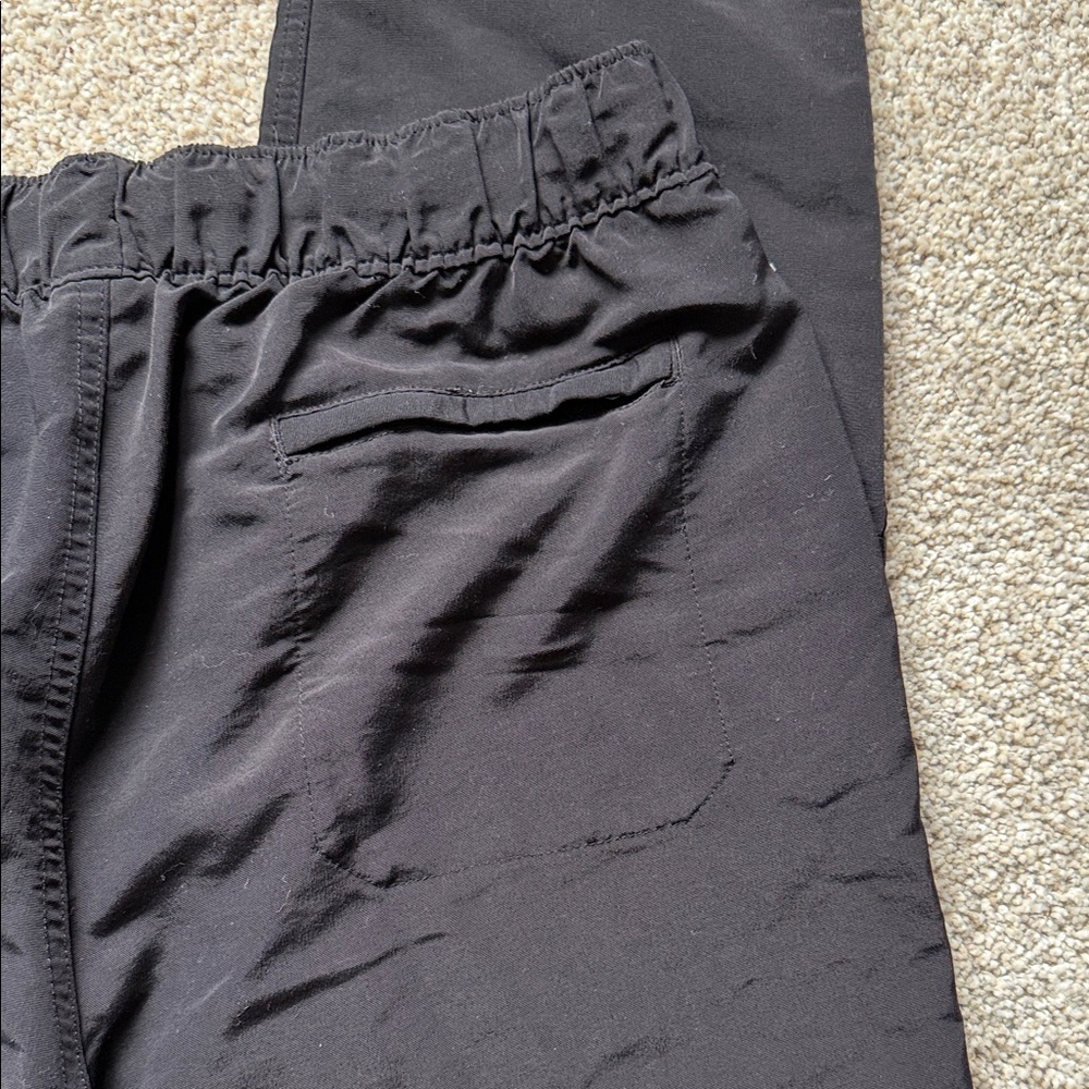 The North Face Womens Black Nylon Elastic Waist Cuffed Active Jogger Pant Medium - Picture 4 of 10